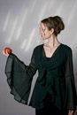 Model, Fashion Photography, Apple, Modern Eve, Seduction